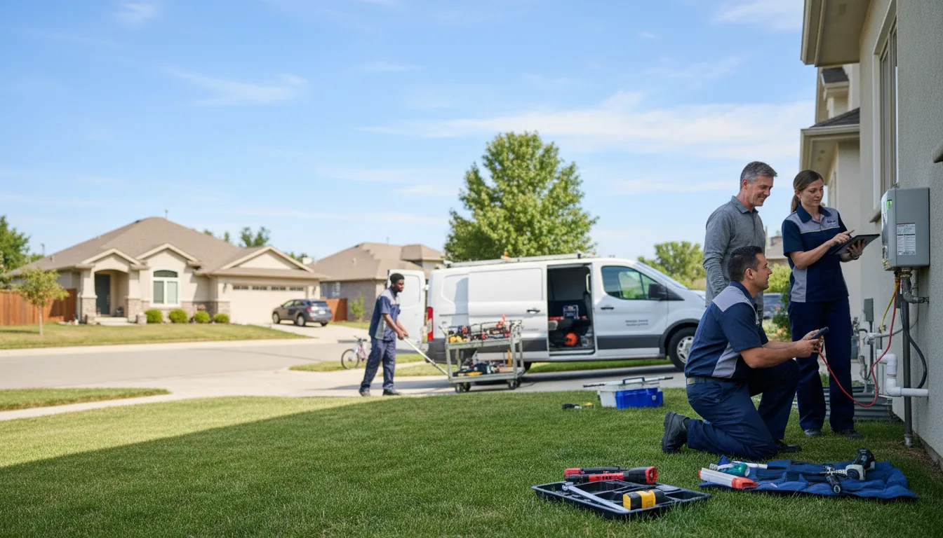 Tankless water heater service in Artesia, CA